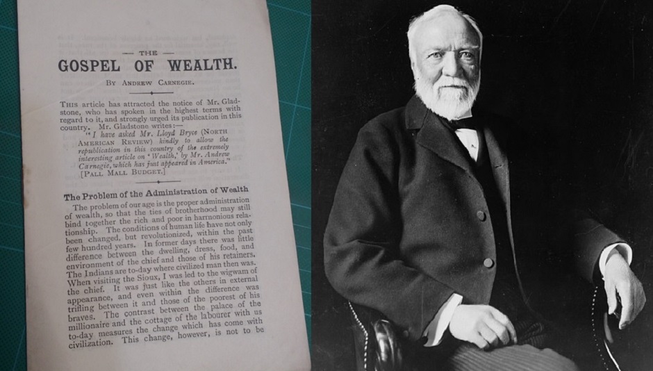 andrew carnegie gospel of wealth essay